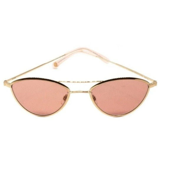 Garrett Leight Breeze Sunglasses Women's Breeze Brow Bar Cat Eye - Picture 3 of 4